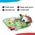 thumbnail image 4 of Baby Einstein Discovery Garden Tummy Time Mat & Mirror, Unisex, Ages 0+ Months, 4 of 17