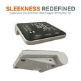 thumbnail image 3 of LOOKEE® A2 Premium Blood Pressure Machine for Home Use | Proudly Canadian | Super Large 6.4” LED Clarity | Upper Arm Large Cuff Automatic Blood Pressure Monitor | Slim Design | 2x60 Memories, 3 of 8
