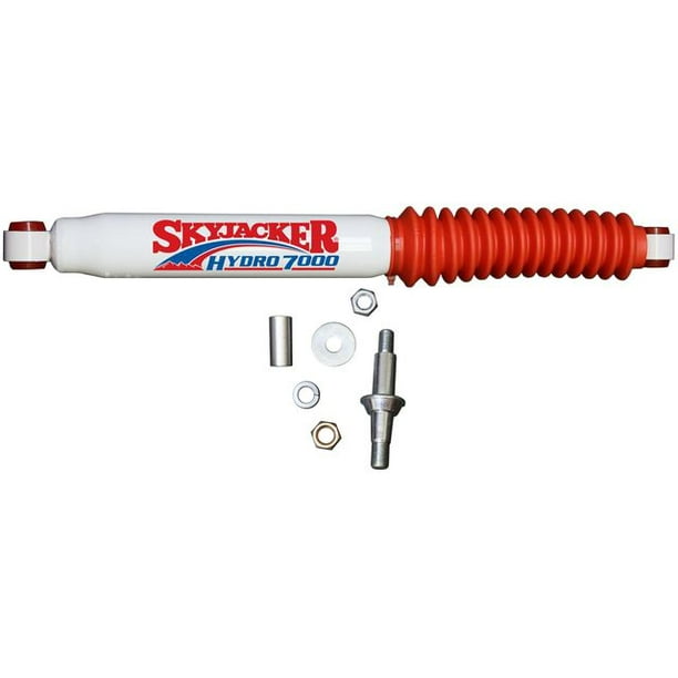Steering Damper Kit - Compatible with 1987 - 1995, 1997 - 2016 Jeep Wrangler  1988 1989 1990 1991 1992 1993 1994 1998 1999 2000 2001 2002 2003 2004 2005  2006 2007 2008 2009 2010 2011 