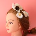 thumbnail image 4 of 2pcs Florales Tocados De Flores Headwear Accesorios Para El Cabello perfecl tocados de flores para niñas, 4 of 8