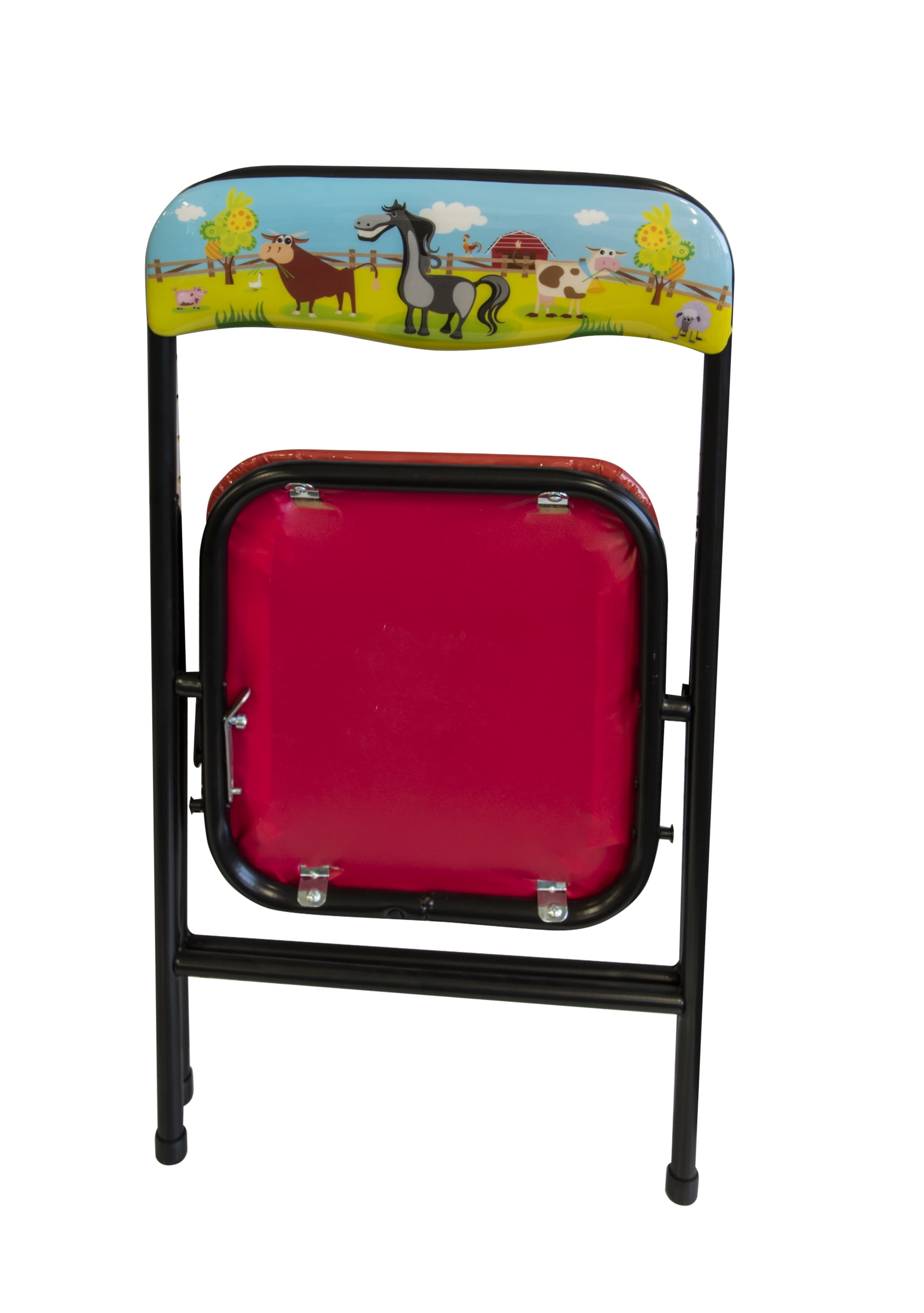 Gener8 Barnyard Indoor Multi-Color Table & Chair Set for Ages 3-8