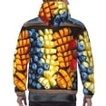 thumbnail image 7 of Cauagu Halloween Fruit Platter for Men's Pullover Hooded Sweatshirt Athletic Casual Hoodie Aautumn Hoodie Sweatshirt for Men Pullover Casual Hooded Sweatshirt-Medium, 7 of 7