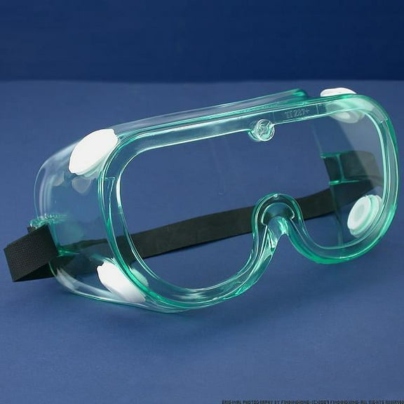 Radians Chemical Splash Safety Goggles - Clear Frame - Clear Uncoated Lens