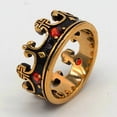 thumbnail image 4 of Royal King Anneau Couronne de Chevalier pour Hommes, 4 of 5