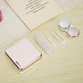 thumbnail image 2 of Compact Contact Lens Travel Case with Mirror – Portable Mini Holder Box Kit for Daily & On-the-Go Lens Care TIKA, 2 of 4