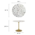 thumbnail image 5 of Lippa 36" Round Terrazzo Dining Table, 5 of 6