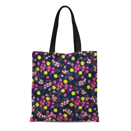 ASHLEIGH - ASHLEIGH Canvas Tote Bag Gorgeous Bright Pattern in Small ...