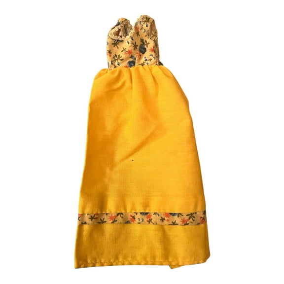 1977/1978 Sunshine Family Mom Steffie Doll Yellow Floraln Dress