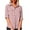 Rose, variante sur Wensltd Chemise à Manches Longues pour Femmes Printemps Été Décontractée Couleur Unie Randonnée en Plein Air