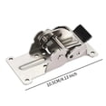 thumbnail image 5 of Bisagra Autoblocante de 0/90/180 Grados, Práctica, Resistente, Plegable, para Muebles, Sofás, Patas de Mesas, 5 of 5