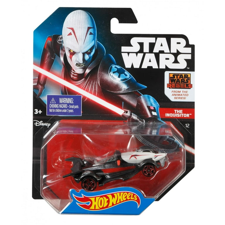 Hot Wheels Star Wars ダイキャスト11機入 target限定 Hot Wheels Star Wars The Inquisitor Character Car - Walmart.com