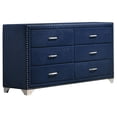 thumbnail image 6 of Melody 4-piece Eastern King Bedroom Set Pacific Blue, 6 of 14