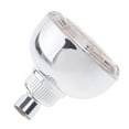 thumbnail image 1 of LED Shower Head Temperature 3 Color Changing 4 Inch Square ABS Finish 12 Leds For The Bathroom Handheld Shower Head with Extra Long Hose, 1 of 8