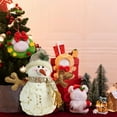thumbnail image 2 of Virelaxpo Adorable Christmas Snowman Plush Toy for Home Decoration,Backrest Pillow for Holiday Season,Ideal Festive Gift for All Ages, 2 of 6