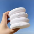 thumbnail image 7 of ACDANC 5Pcs Powder Puff, 4.13 Inch Powder Puff for Body Powder, Body Powder Puff Large Powder Puff Loose Powder Puffs Soft Velour Body Powder Puff and Container White, 7 of 7