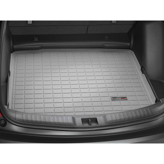 Fits 2017-2022 Honda CR-V Weathertech Cargo Area Liner 42992 Direct Fit; Raised Edges; Gray; Thermoplastic Elastomer TPE Injection Molded Material; Non-Skid