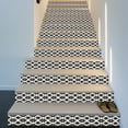 thumbnail image 3 of Strips Peel and Stick Stair Tile Stickers, Patterned Star Vintage Stone Compostie Self Adhesive Stair Risers Sticker, Staircase Murals Decals Decor for Home Steps, 3 of 9