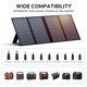 thumbnail image 4 of Cargador de panel solar portátil SinkEU 60W para generador, 4 of 8