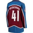 thumbnail image 3 of Women's Fanatics Scott Wedgewood Burgundy Colorado Avalanche Home Breakaway Jersey, 3 of 3