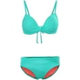thumbnail image 4 of Bawdy Women's Summertime Sexy Push Up Padded 2 Pc Bikini Set, Catalina Green, L, 4 of 4