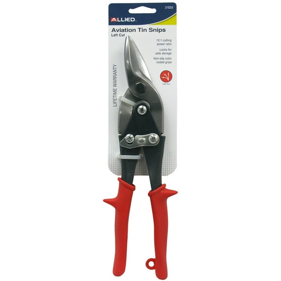 Allied Int 31653 Aviation Tin Snips - Left Cut