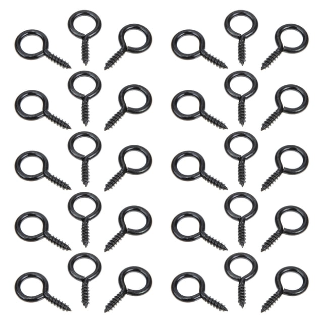 WHAMVOX 30pcs Heavy Duty Self Tapping Screw Hooks For Indoor Outdoor Use For Organizing Hanging Space Saving For Home