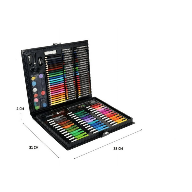 Buy Color More 93 Piece Professional Art set,Drawing kit,Colored Pencils  and Oil Pastels in Wooden Box,Art Supplies for Teens and Adults Online at  desertcartEcuador