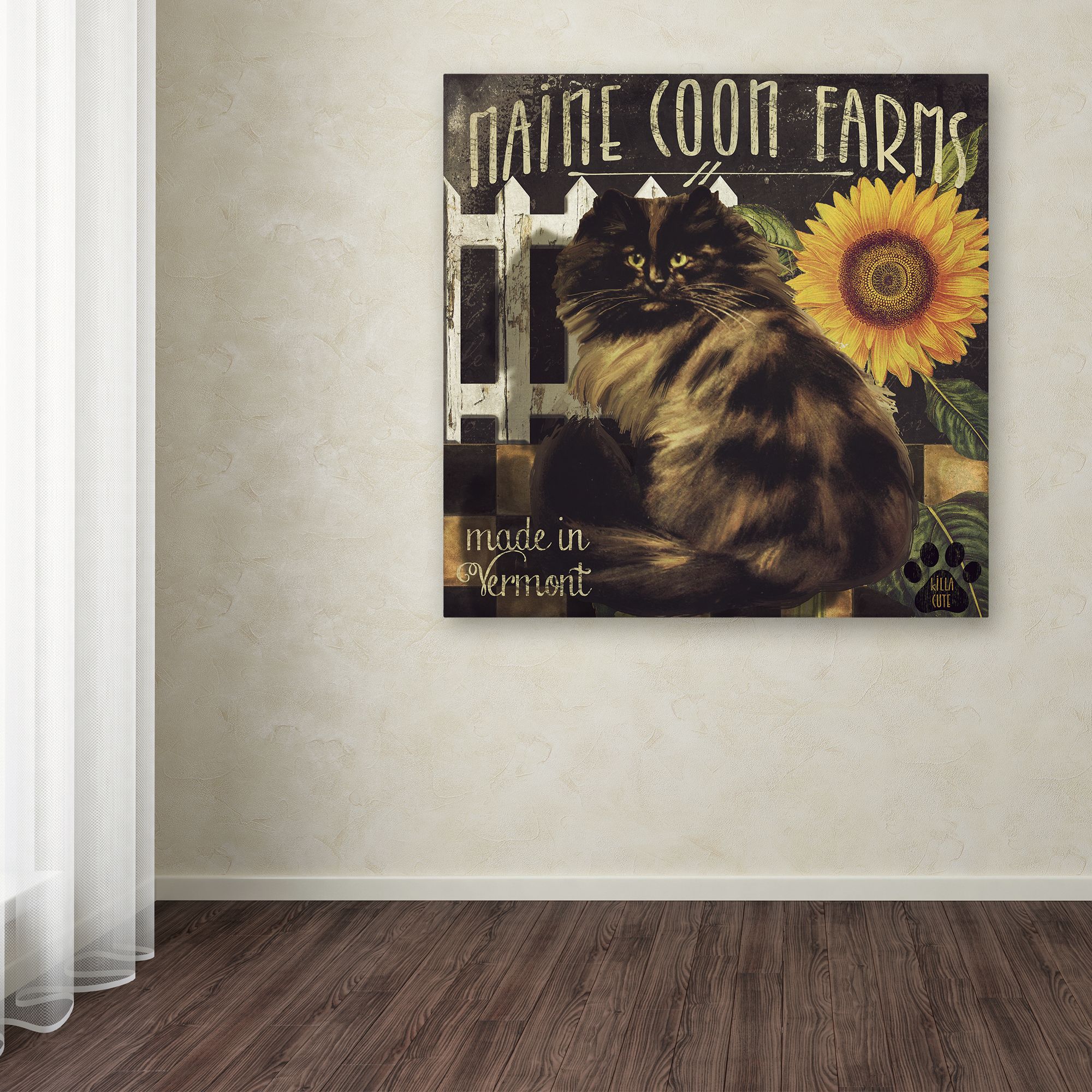 Trademark Fine Art "Vermont Farms VI" Canvas Art by Color Bakery