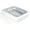 White, variant on Stackable Portable Food Storage & Aluminum Foil Baking Pan Storage Set 2-in-1 Lidded Storage Container, Picnic BBQ Party Essential Dishwasher Safe