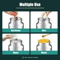 thumbnail image 5 of 35L/9.3gal Milk Can with Spigot - 304 Stainless Steel Water Dispenser Food Storage Container for Liquid & Dry Goods, Wine Pail Bucket Metal Tote Jug for Kitchen, Farm, 5 of 18