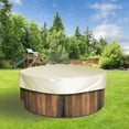 thumbnail image 3 of Housse de Protection Housse de Spa Résistante à la Poussière Housse de Piscine Housses de Mobilier de Spa Extérieur pour Baignoire Salu Bubble Massage Spa, 3 of 12