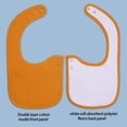 thumbnail image 2 of 10‑Pack Muslin Baby Bibs, Soft Absorbent Solid Color Drool Bibs with Adjustable Snaps for Newborn Infant, 2 of 9