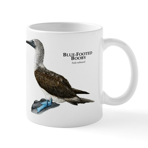 CafePress - Blue Footed Booby Mug - 11 oz Ceramic Mug - Novelty Coffee Tea Cup