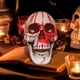 thumbnail image 2 of 2026 Seasonal Holiday Decorations Halloween Props Blood Red Skull Simulation Skull Model Eye Socket With Light Human Skull Horror Scene Decoration Sup, 2 of 5