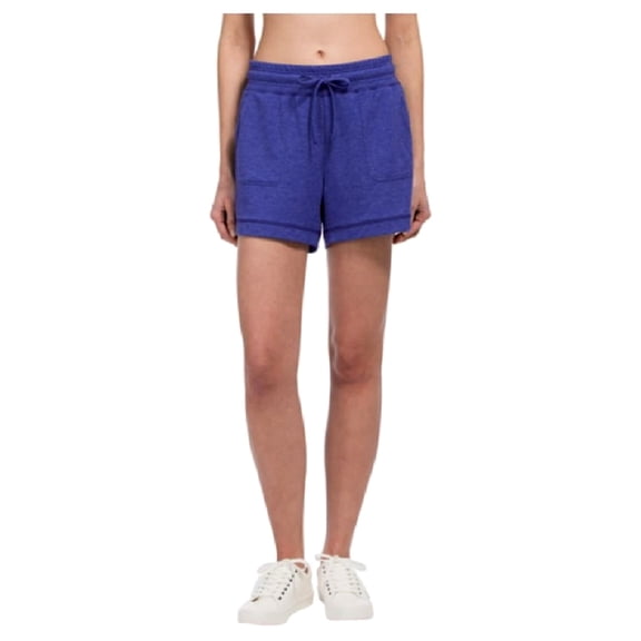 32 Degrees Cool Women's Fleece Short (Medium, Heather Blue)