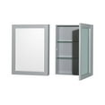 thumbnail image 2 of Wyndham Collection Sheffield 71" Cabinets Wood Double Bathroom Vanity in Gray, 2 of 2