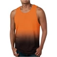 thumbnail image 1 of Summer Refreshing And Fashionable New Gradient Color 3D Printed Tank Top T-shirtL, 1 of 5
