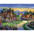 thumbnail image 1 of Diamond Painting (DE2061) DIY 5D Mosaico Suburban Garden Landscape Square Kit 40x50cm FLhrweasw Nuevo, 1 of 1