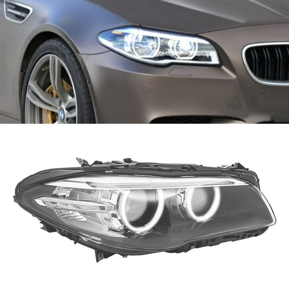For BMW 5 Series F10/F18 Front Right Side Xenon Headlight 528i 535i 550i M5 2014 2015 2016 2017 W/o AFS