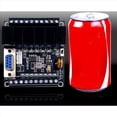 thumbnail image 4 of 6X Placa de Control Industrial PLC FX1N-14MR Módulo de Relé Controlador Editable, 4 of 5