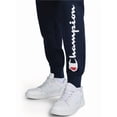 thumbnail image 5 of Champion Men's Powerblend Graphic Fleece Joggers Sweatpants, Standard Unisex Fit, Midweight Fleece, Classic Script Logo, Sizes S-4XL, 5 of 9