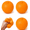 3PCS-Orange-Simulated Orange Sensory Stress Reliever- A10, variant on Soft Fidget Toys Orange Stress Soft, Slow Rebound Sensory Squeeze Toy, Trending Soft Decompression Gadget,Anxiety Sensory Stress Sensory Hand Toys 8cm