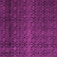 thumbnail image 1 of Ahgly Company Indoor Square Abstract Pink Modern Area Rugs, 5' Square, 1 of 4