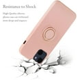 thumbnail image 5 of Case for iPhone 14 Plus 6.7 inch, Slim Liquid Silicone Phone Case 360 Rotatable Ring Holder Kickstand wtih Magnetic Car Mount Bumper Case Cover for iPhone 14 Plus 6.7 inch - Pink, 5 of 15