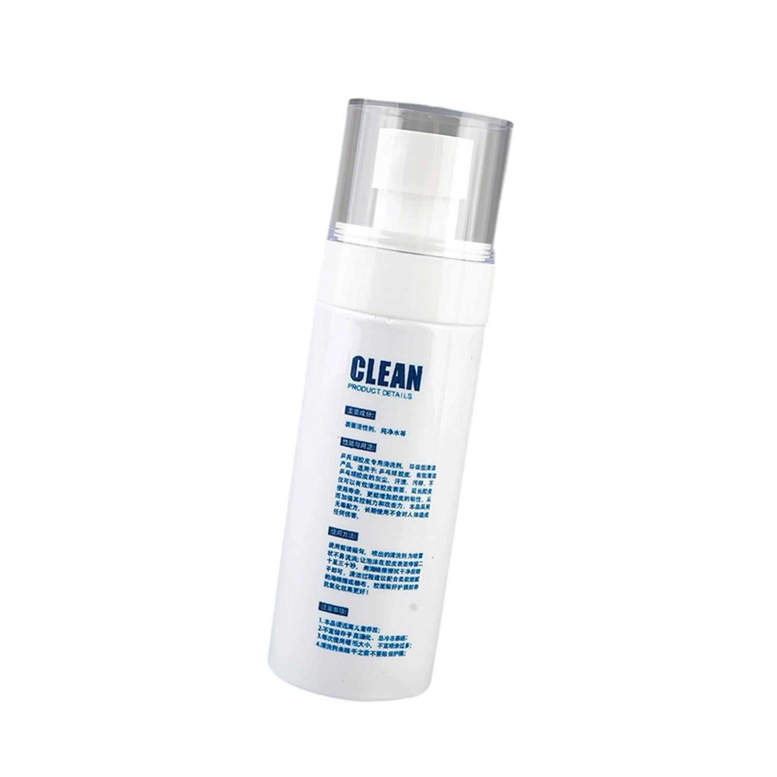 Rubber Cleaner Table Tennis Paddle Racket Care Tool 110ml PP Bottle for Enhanced Grip Sports Players Use