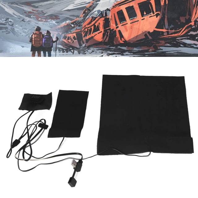Calentador 2 En 1, Almohadilla Calefactora Eléctrica Con 3 Engranajes, Temperatura Ajustable, Resistente Al Agua, Almohadilla Calefactora Con Alimentación USB Para Chaleco Y