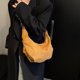 thumbnail image 4 of Bolso Cuerno Vaca Ins Axila Retro Otoño E Invierno Hombro Gamuza Coreana C (marrón), 4 of 9