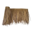 thumbnail image 2 of Accesorio para techo de paja artificial, resistente y decorativo, para cabañas de paja, faldón de césped para bar, cabañas, decoración de jardín. Estilo E, 2 of 8