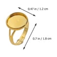thumbnail image 3 of 30pcs Simple Style Ring DIY Inlay Ring Jewelry Ring Girl Hand Jewelry Decor, 3 of 7