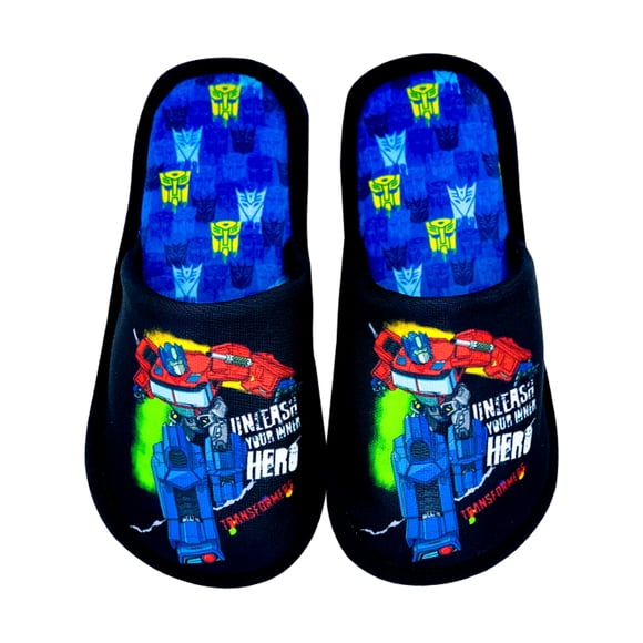 Pantufla Hasbro Infantil Transformers Optimus Prime Black XCH (16-17)
